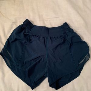 lululemon blue shorts